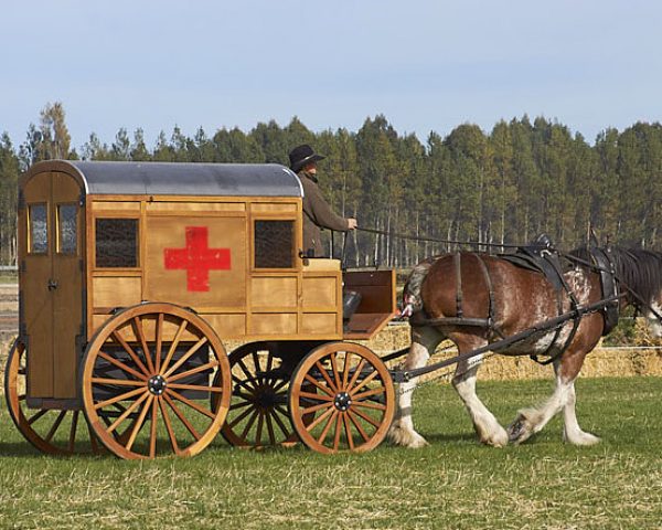 old ambulance